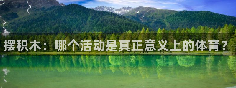 米兰体育官网下载是干嘛的公司：摆积木：哪个活动是真正